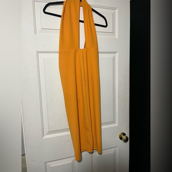 NWT pretty little thing one shoulder draped midi dress - Picture 6 of 6